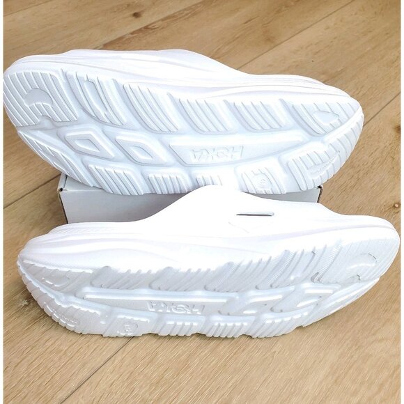 Hoka Ora Recovery Slide 3 Womens Size 14 / Mens Size 12 White 1135061 Sandal NEW main image 10